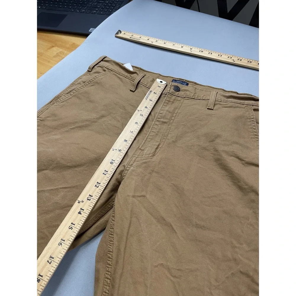 Levis Mens Pants 36x32 Tan‎ Khaki Chino Workwear Carpenter Canvas Cargo